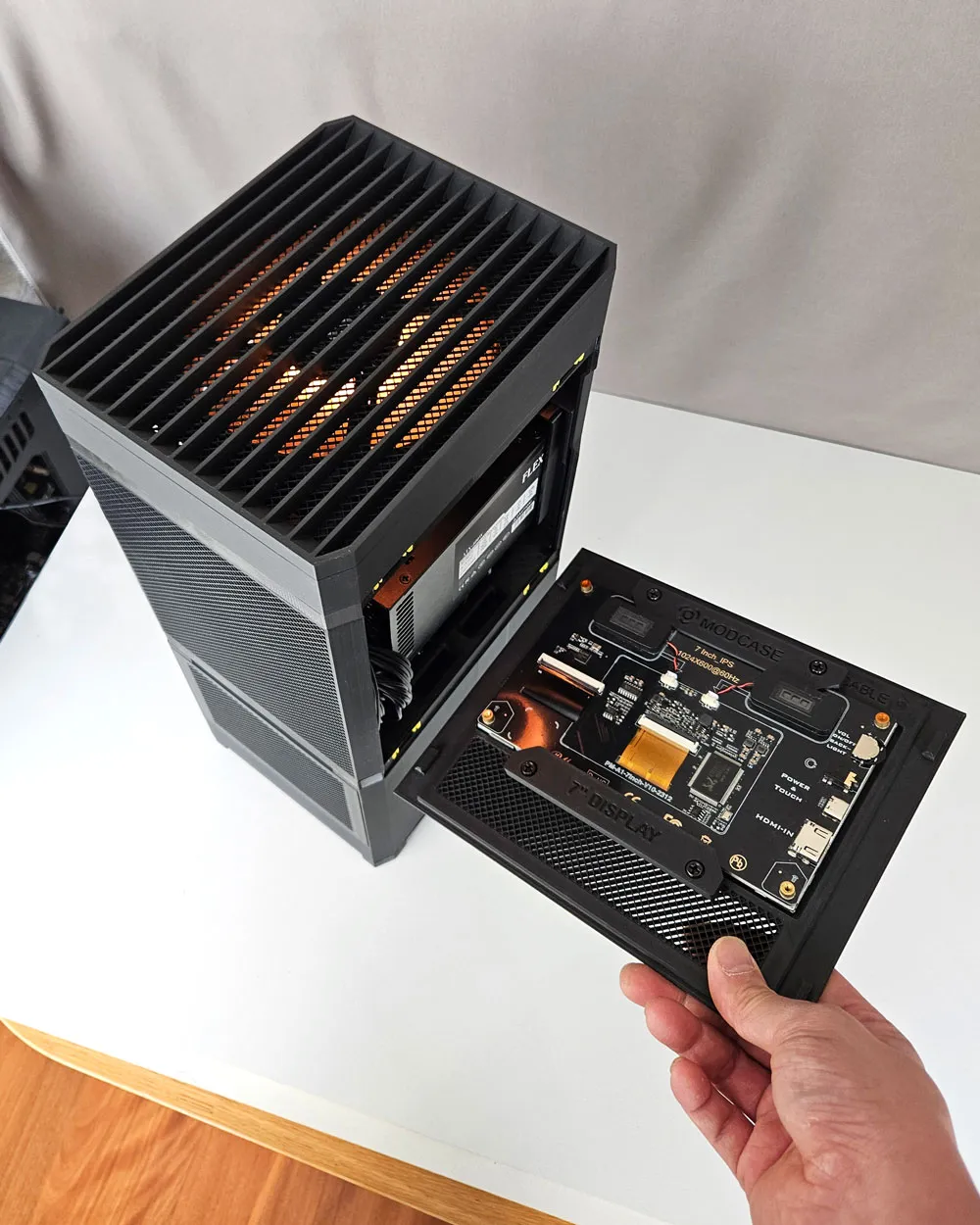 MODCASE MASS - Stackable NAS ITX PC Case view 4