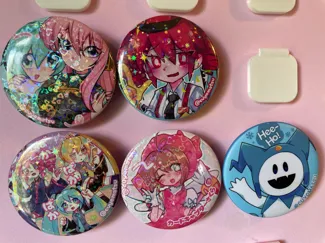 Artist Alley Button Pin Holder