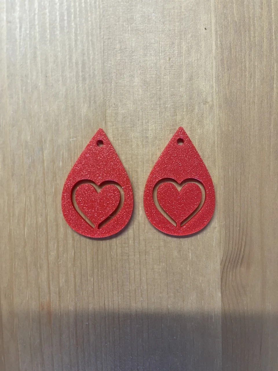 Heart Earrings view 2