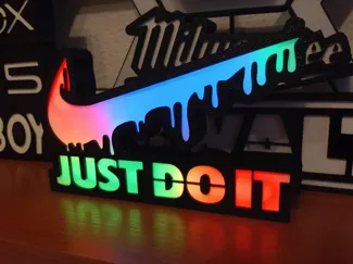 RGB LED Wall / Desk Light – Streetwear Style