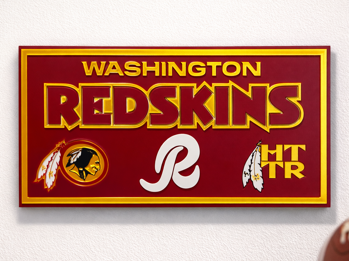 Washington Redskins Multi-Color Wall Plate