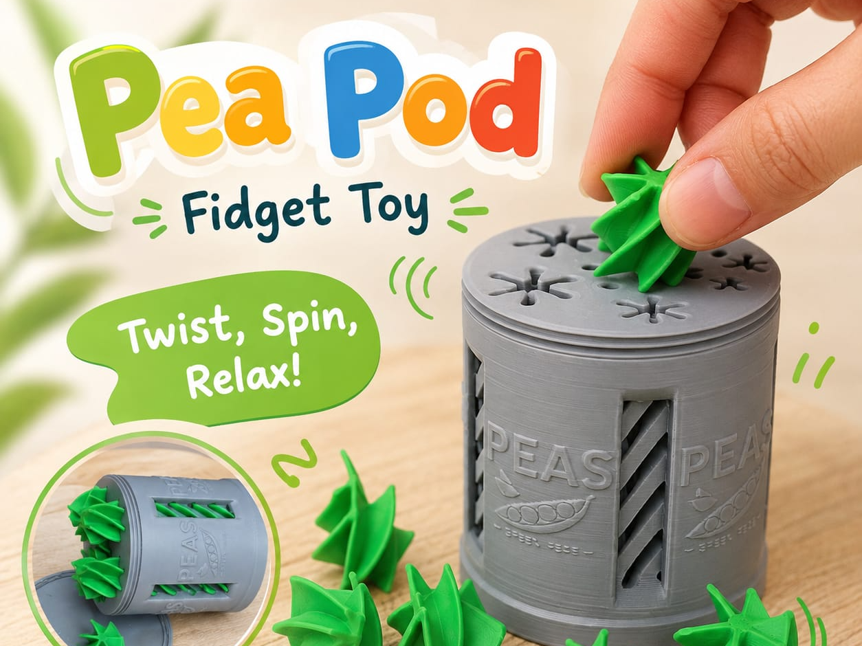 Fidget Toy Peas Bottle - 1
