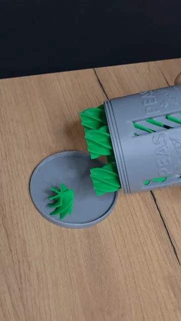 Objeto manipulable: Fidget Toy Peas Bottle — vista de referencia 4