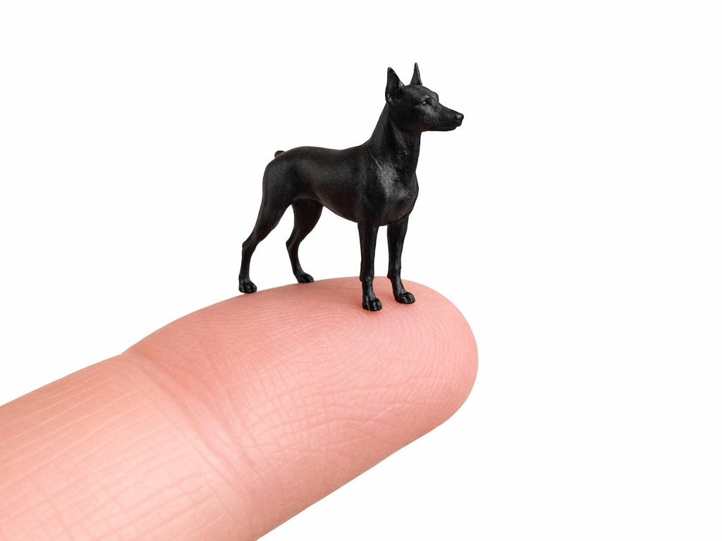 30mm Dog Miniatures - #09 Dobermann