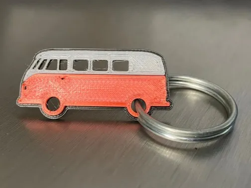 VW T1 Bulli Schlüsselanhänger