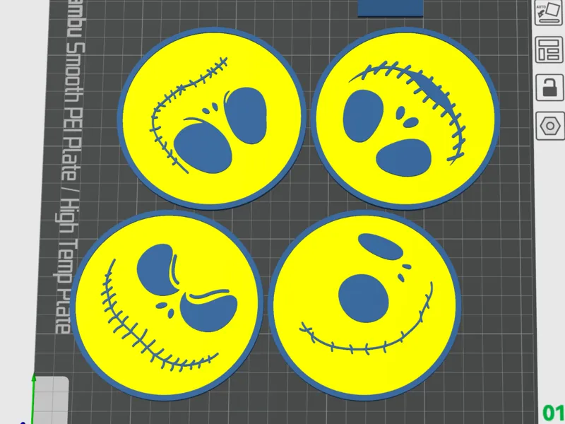 Halloween coaster