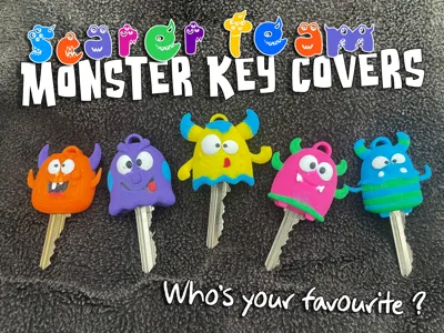 Five Monster Key Covers - Scarer team