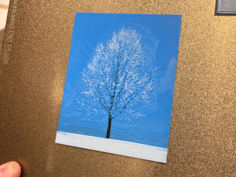 Snowscene Hueforge