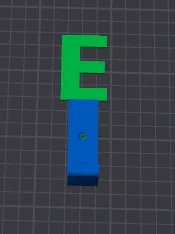 Hooks in various letters - Free 3D Print Model - MakerWorld