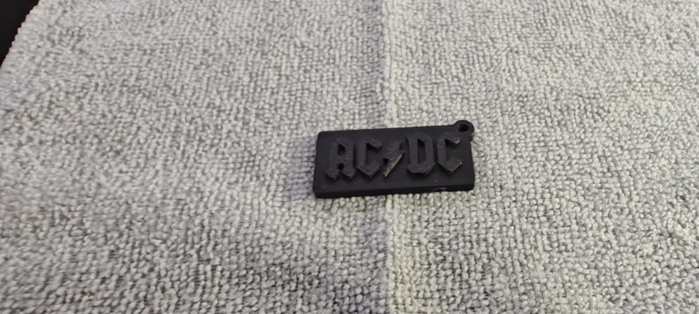 AC/DC Keychain by NinoGiannino - MakerWorld