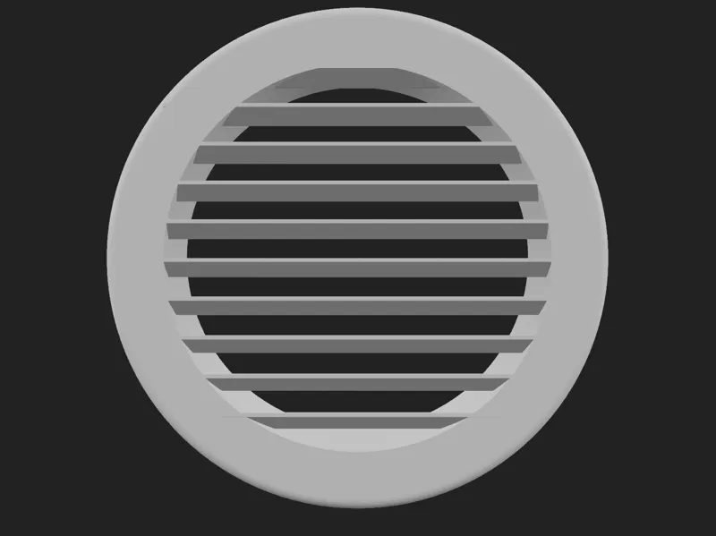 grille d'aération 100mm