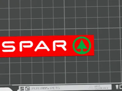 Spar Logo, AMS and No Ams Version 
