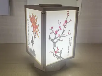 可旋转浮雕画灯箱