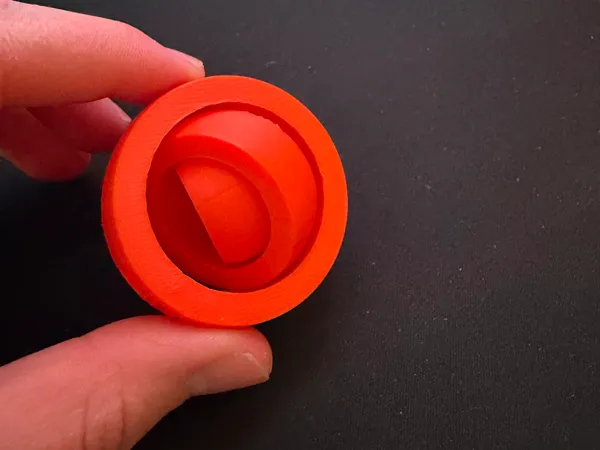 Gyroscope anti-stress à anneaux concentriques