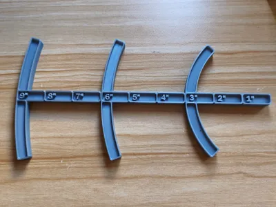 Modular radius gauge