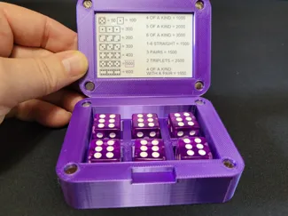 Farkle Inspired Game Box
