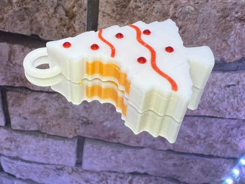 Christmas Tree Cake Ornaments
