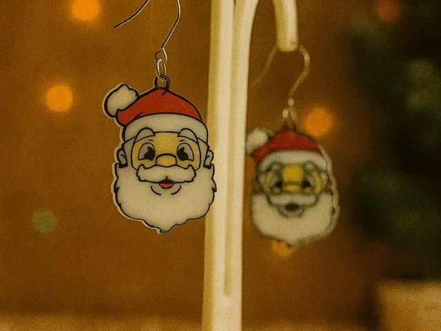 Santa Claus Earrings