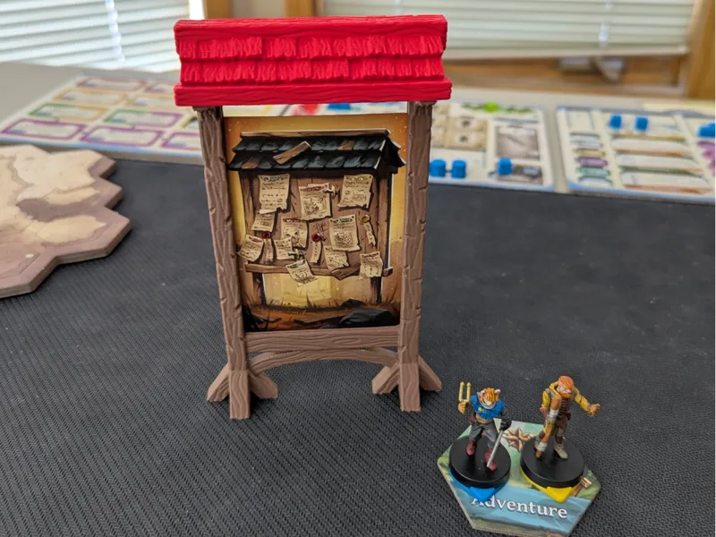 Arydia Job/Quest Board Card Display + Kae Pouch