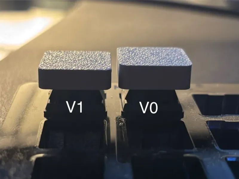 Claudia V1 Low-Profile MX Cherry Keycap
