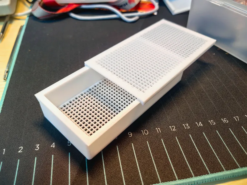 Easy Printed Sliding Desiccant Box, Saving 推拉省料干燥盒