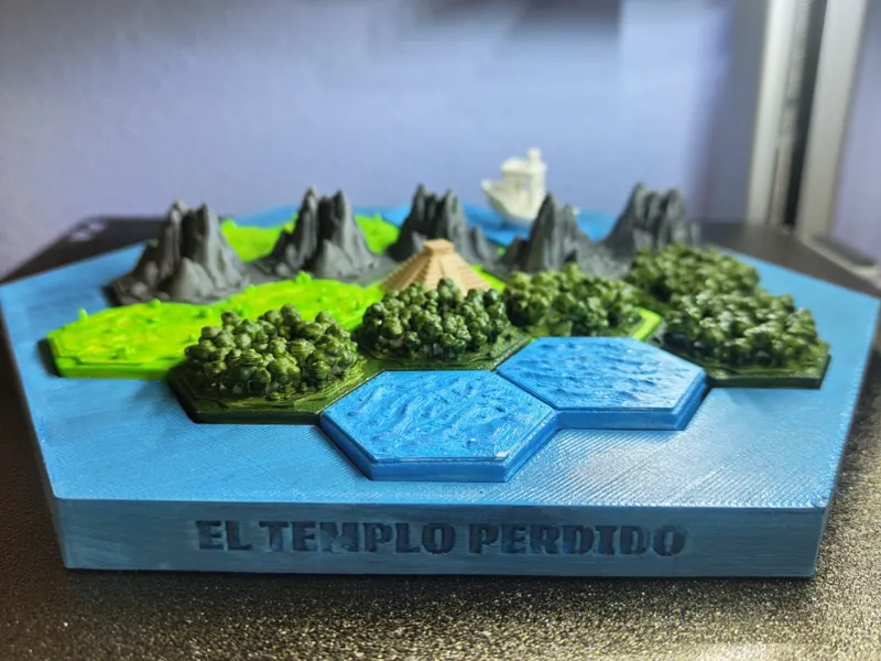 El Templo Perdido – Juego de mesa