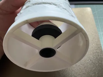Round Lithophane Tealight Holder