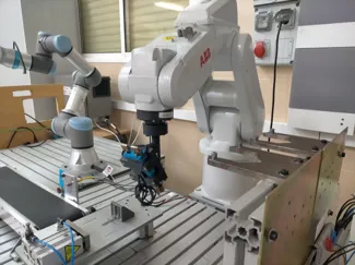 Herramienta de soldadura para robot ABB IRB 120