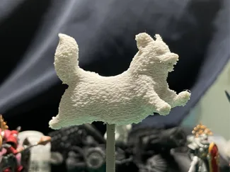 Cookie! Our Happy Go Luck Tabletop Companion!