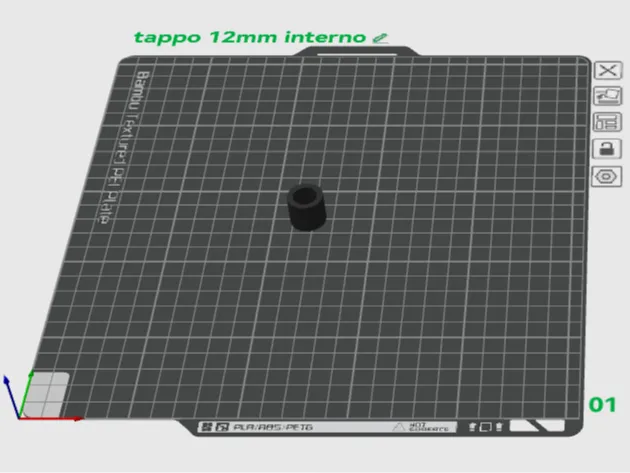 tappo per taniche olio