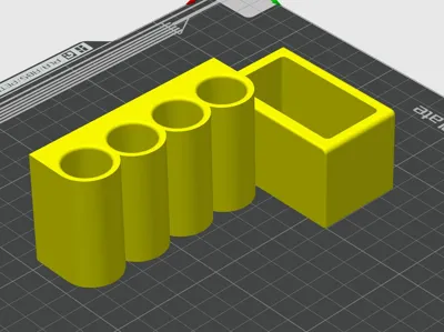Teacher expo marker and eraser holder