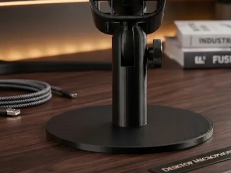 Universal Desk Microphone Stand Easy Assembly