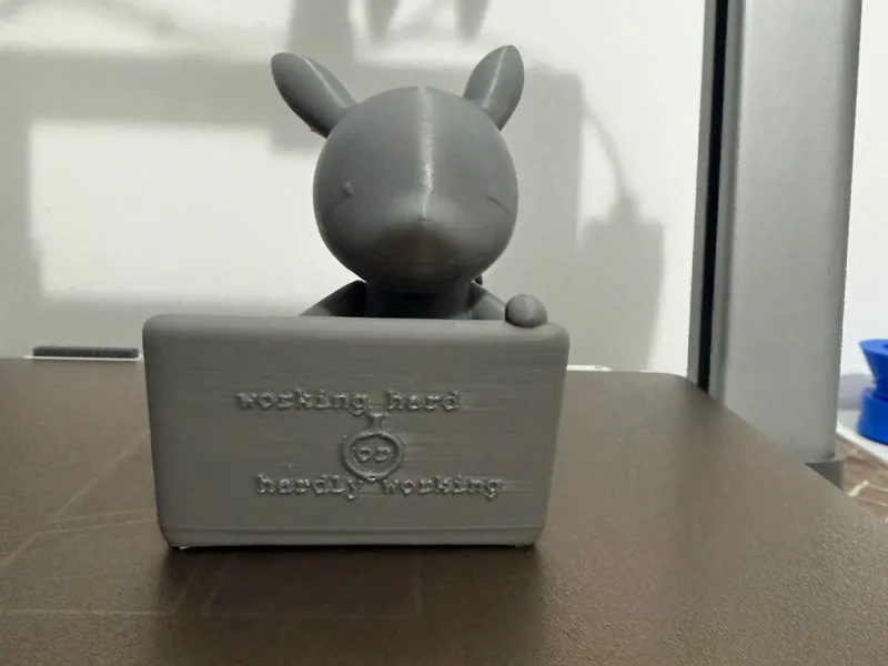 Work From Home Angry Companion - Punching laptop 