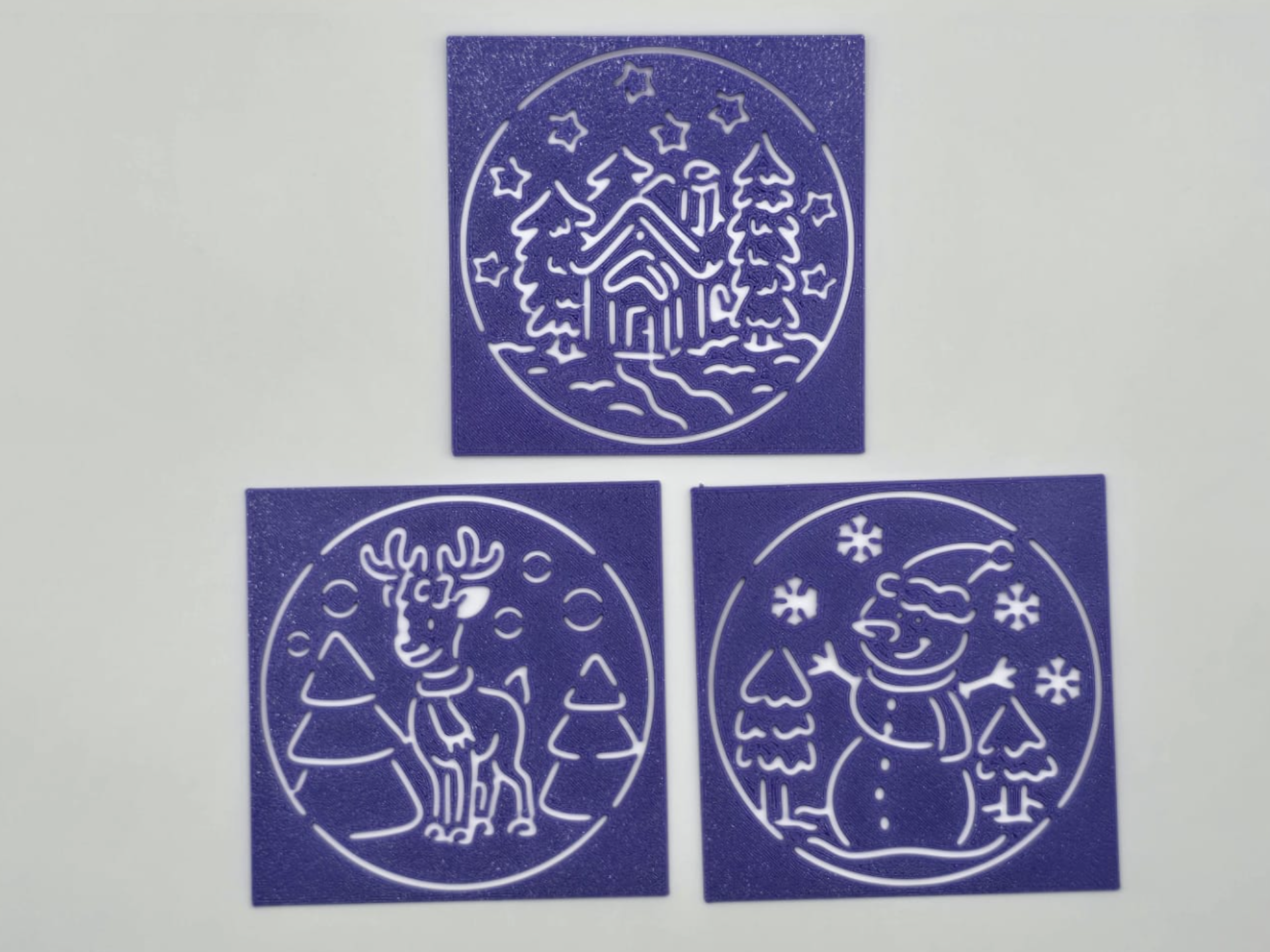Winter Wonderland Stencil Collection