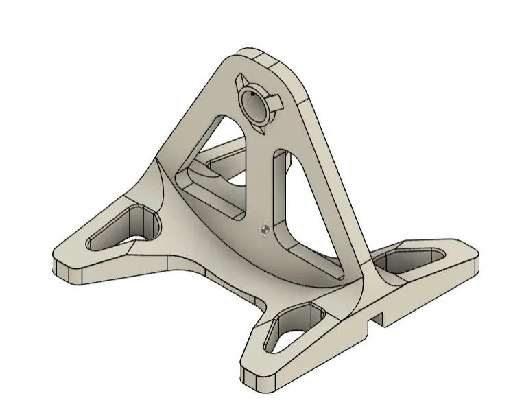 Miniatura 2 do modelo 3D 干燥箱料盘支架_适配回转轴