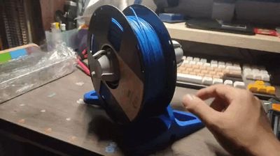 Dry Box Filament Spool Holder_Adapts to Rotary Shaft