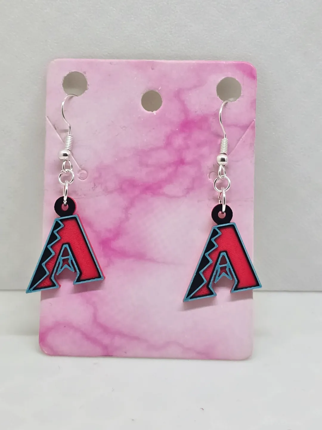 Arizona Diamondback Small Earrings Hook and studs view 4
