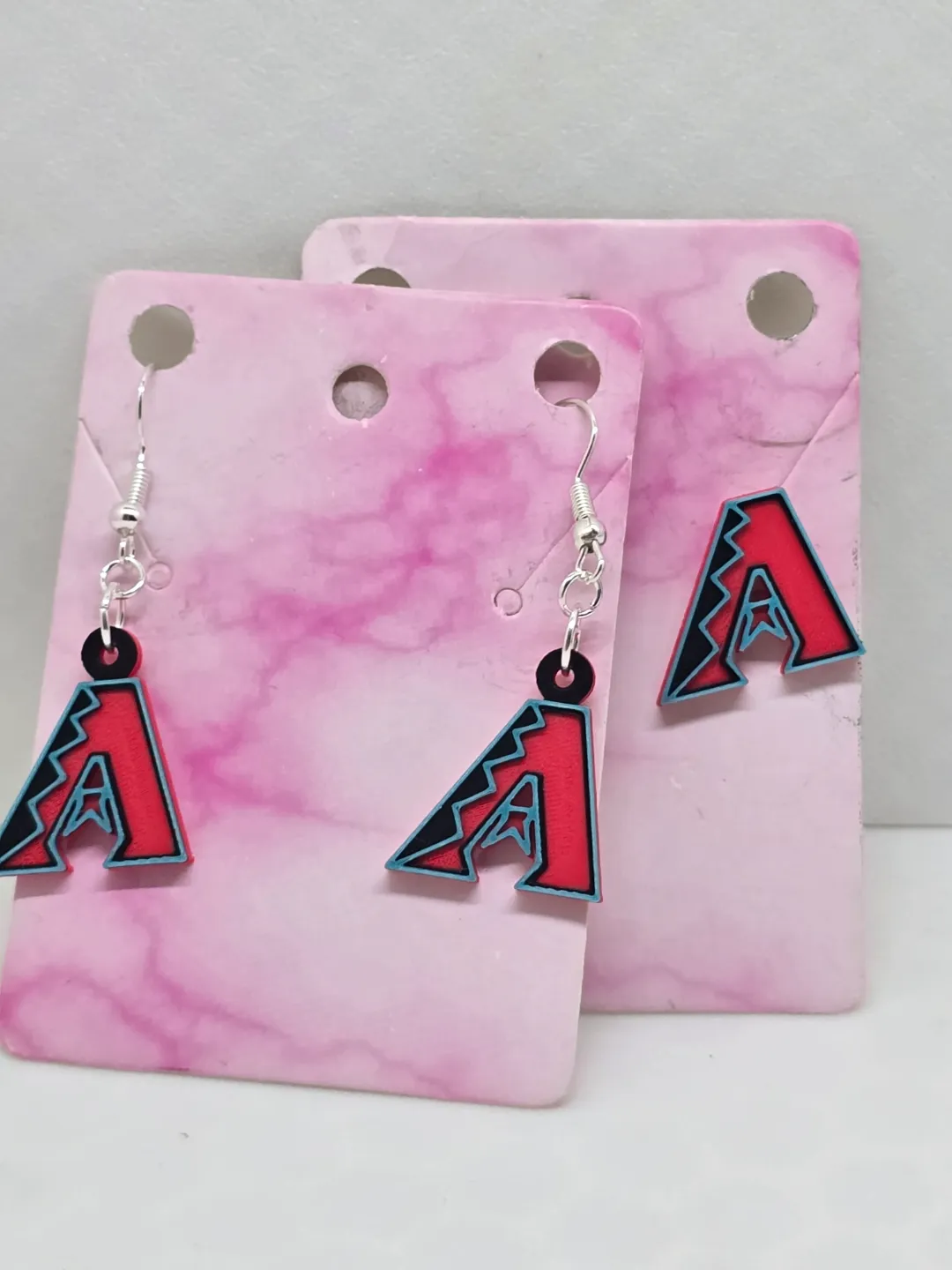 Arizona Diamondback Small Earrings Hook and studs view 2