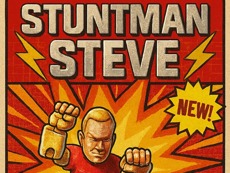 STUNTMAN STEVE Action Figure Action Remix