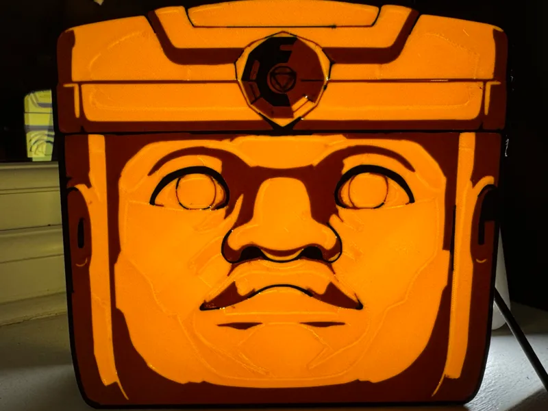 Spelunky 2 Olmec Light Box