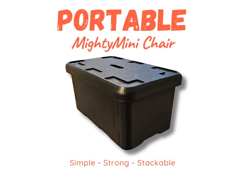 Portable MightyMini Chair (Stackable)