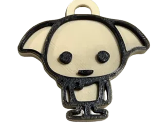 Colored Dobby Keychain