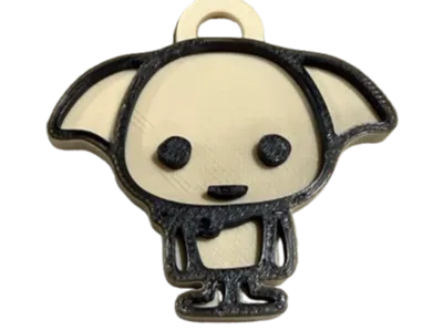 Colored Dobby Keychain