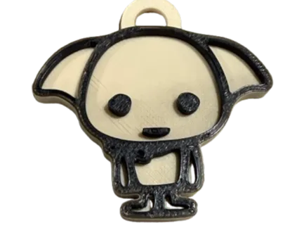 Colored Dobby Keychain