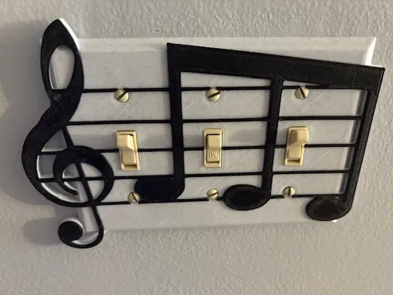 Light Switch Cover (Music)