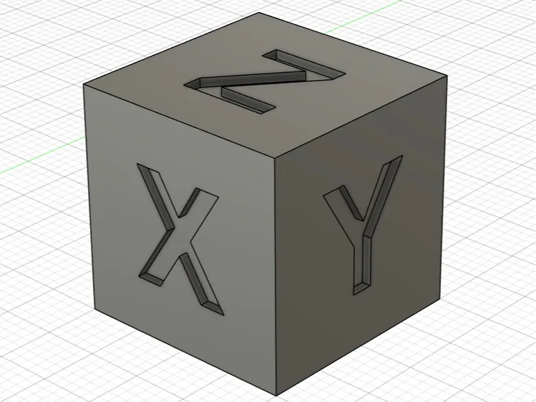20mm XYZ Calibration Cube – Precision Test Print