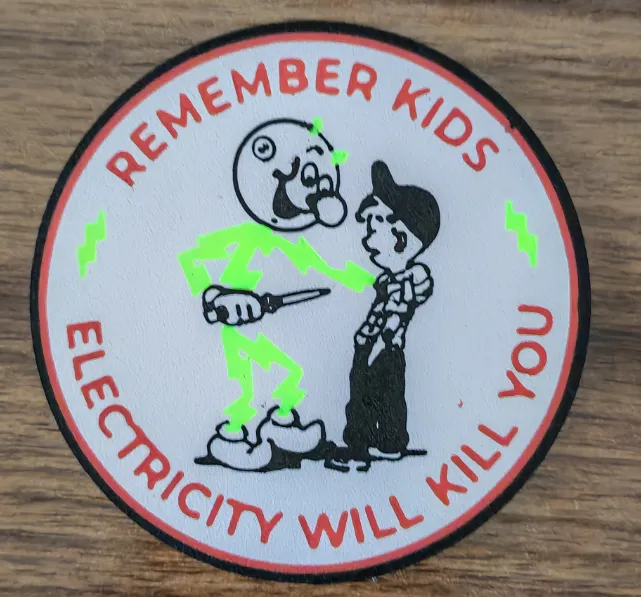 Electricity will kill you :-D