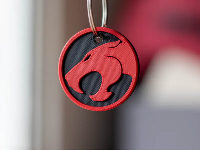 Thundercats Logo Keychain