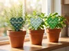 Herb Set | Heart Plant Tags for Herbs (100mm)