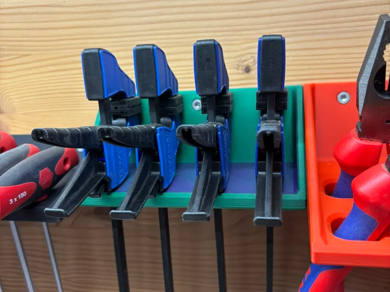 Werkzeughalter - Einhandzwinge Luxtools